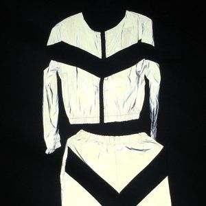 Reflective sweat suit